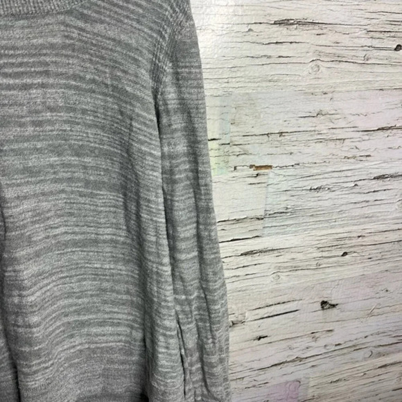 ANGEL OF THE NORTH ANTHROPOLOGIE GRAY SWEATER SZ L - Picture 3 of 12